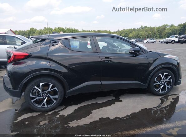 NMTKHMBX0JR024024 2018 TOYOTA C-HR Black Widok wnętrza z tyłu