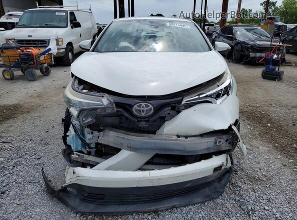 NMTKHMBX0JR048596 2018 TOYOTA C-HR White წინა ხედი