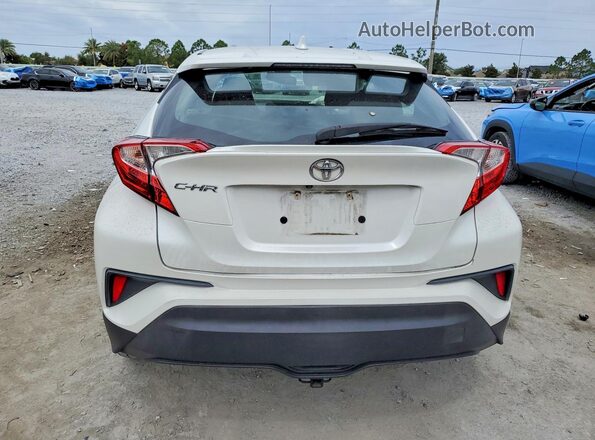NMTKHMBX0JR048596 2018 TOYOTA C-HR White უკანა ხედი