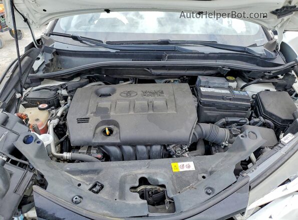 NMTKHMBX0JR048596 2018 TOYOTA C-HR White ძრავის განყოფილების ხედი