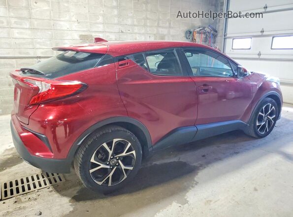NMTKHMBX0JR054642 2018 TOYOTA C-HR Red 