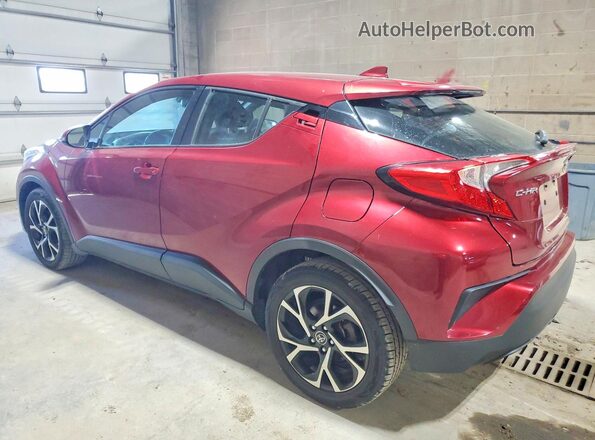 NMTKHMBX0JR054642 2018 TOYOTA C-HR Red 