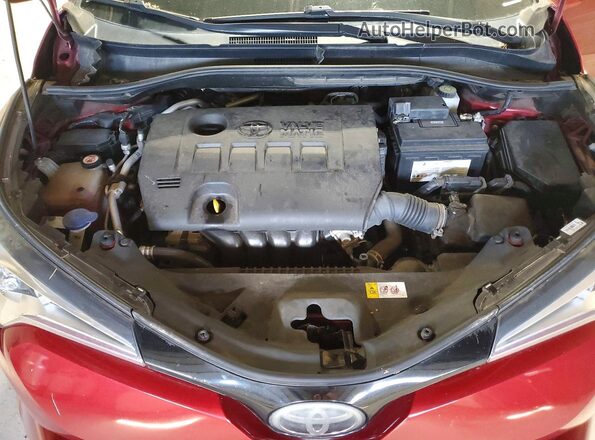 NMTKHMBX0JR054642 2018 TOYOTA C-HR Red 