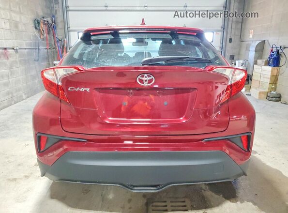 NMTKHMBX0JR054642 2018 TOYOTA C-HR Red 