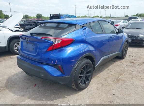 NMTKHMBX0KR098691 2019 TOYOTA C-HR Blue Tył prawy