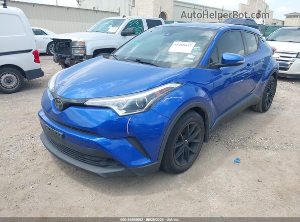 NMTKHMBX0KR098691 2019 TOYOTA C-HR Blue Przód lewy