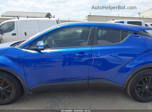 NMTKHMBX0KR098691 2019 TOYOTA C-HR Blue Widok wnętrza 360 stopni
