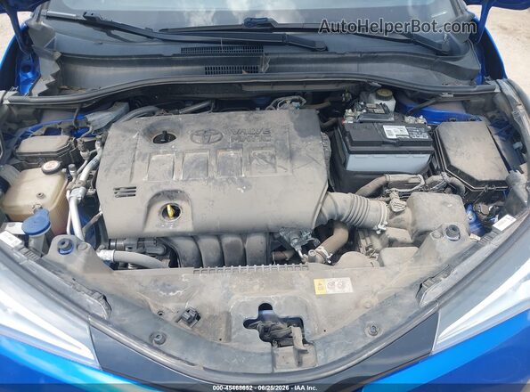 NMTKHMBX0KR098691 2019 TOYOTA C-HR Blue Widok z tyłu
