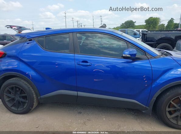 NMTKHMBX0KR098691 2019 TOYOTA C-HR Blue Widok wnętrza z tyłu