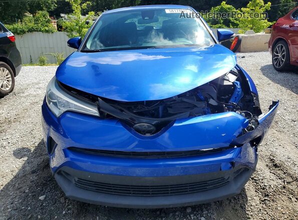 NMTKHMBX0KR098979 2019 TOYOTA C-HR Blue წინა ხედი