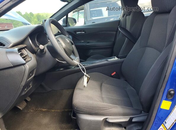 NMTKHMBX0KR098979 2019 TOYOTA C-HR Blue წინა სალონის ხედი