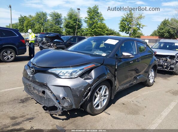 NMTKHMBX0MR135337 2021 TOYOTA C-HR Gray წინა მარცხენა ხედი სამი მეოთხედიდან