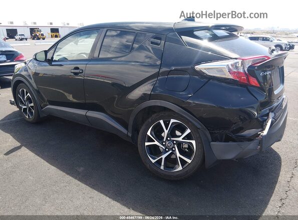 NMTKHMBX1JR019107 2018 TOYOTA C-HR Black უკანა მარცხენა