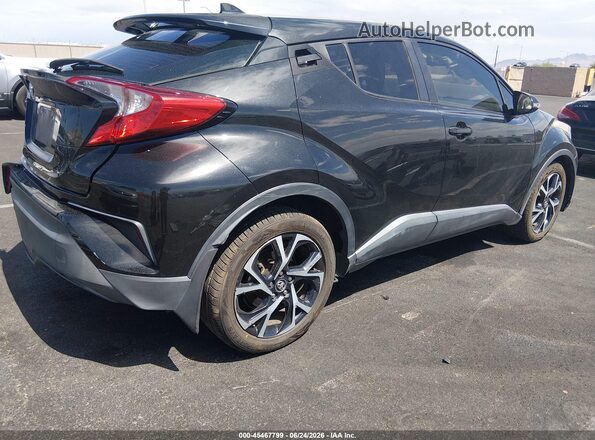 NMTKHMBX1JR019107 2018 TOYOTA C-HR Black უკანა მარჯვენა