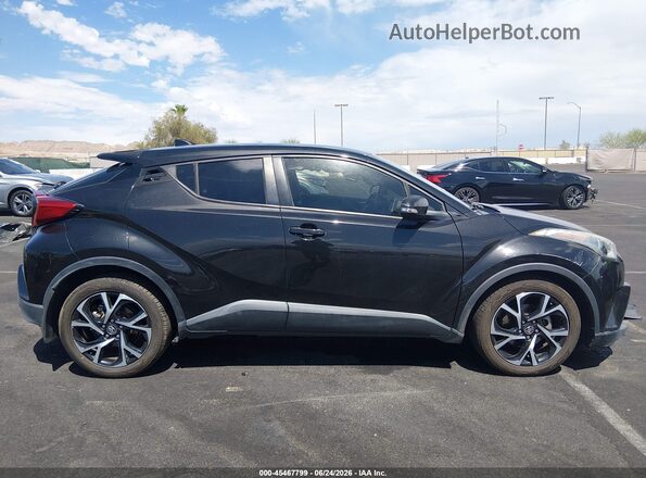 NMTKHMBX1JR019107 2018 TOYOTA C-HR Black სალონის 360-გრადუსიანი ხედი