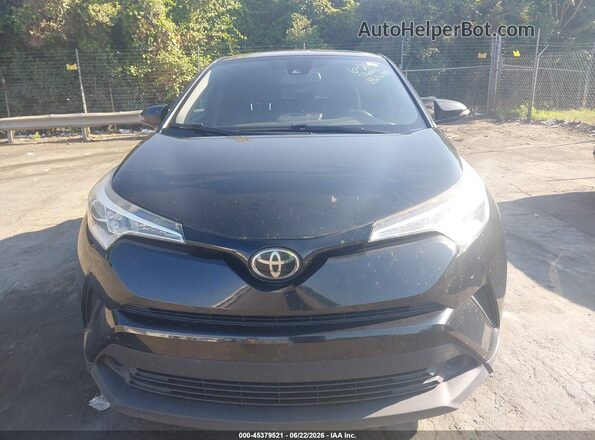 NMTKHMBX1JR020144 2018 TOYOTA C-HR Black Դիմացի տեսք