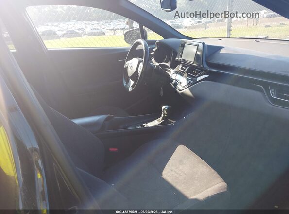 NMTKHMBX1JR020144 2018 TOYOTA C-HR Black Սալոնի դիմացի տեսք
