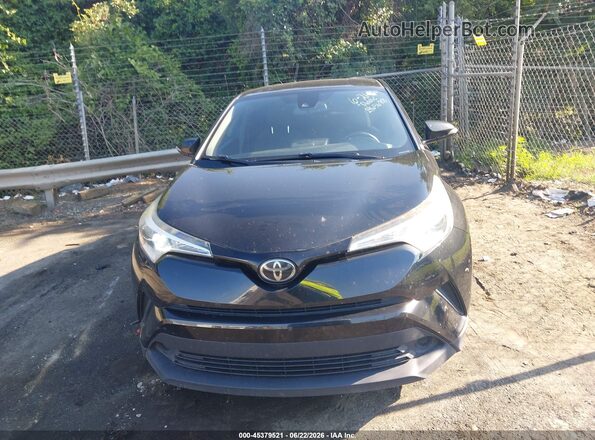 NMTKHMBX1JR020144 2018 TOYOTA C-HR Black Սարքավորումների վահանակի տեսք
