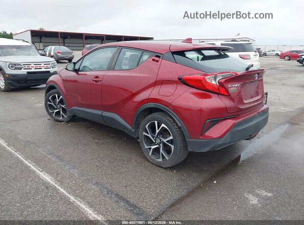 NMTKHMBX1JR024906 2018 TOYOTA C-HR Red Rear left