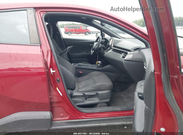 NMTKHMBX1JR024906 2018 TOYOTA C-HR Red Front interior view