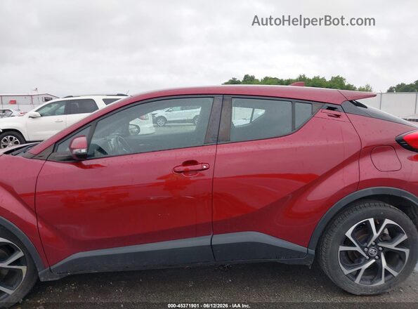 NMTKHMBX1JR024906 2018 TOYOTA C-HR Red 