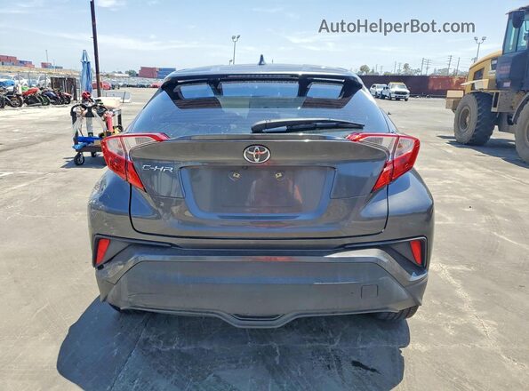 NMTKHMBX1JR042404 2018 TOYOTA C-HR Gray Rear view