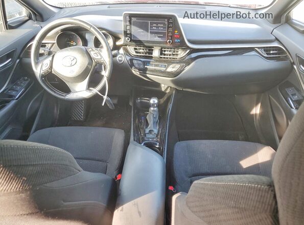 NMTKHMBX1KR098814 2019 TOYOTA C-HR Burgundy Dashboard view