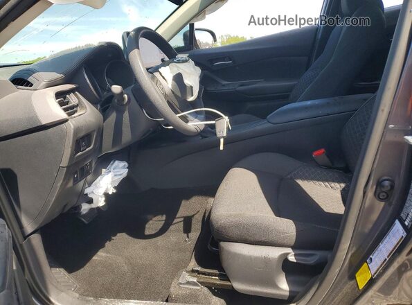 NMTKHMBX1MR135511 2021 TOYOTA C-HR Gray Front interior view
