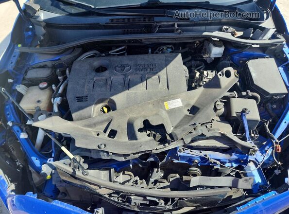 NMTKHMBX2JR004292 2018 TOYOTA C-HR Синий Вид подкапотного пространства