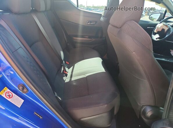 NMTKHMBX2JR004292 2018 TOYOTA C-HR Синий Вид задней части салона