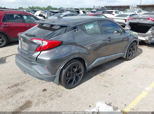 NMTKHMBX2JR010108 2018 TOYOTA C-HR Gray Rear right