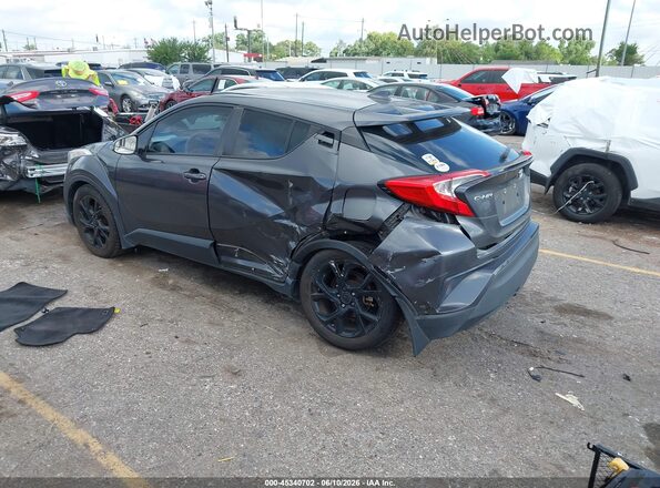 NMTKHMBX2JR010108 2018 TOYOTA C-HR Gray Rear left