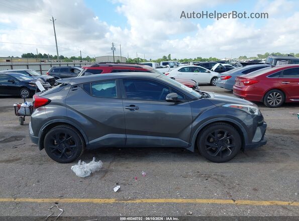 NMTKHMBX2JR010108 2018 TOYOTA C-HR Gray Rear interior view