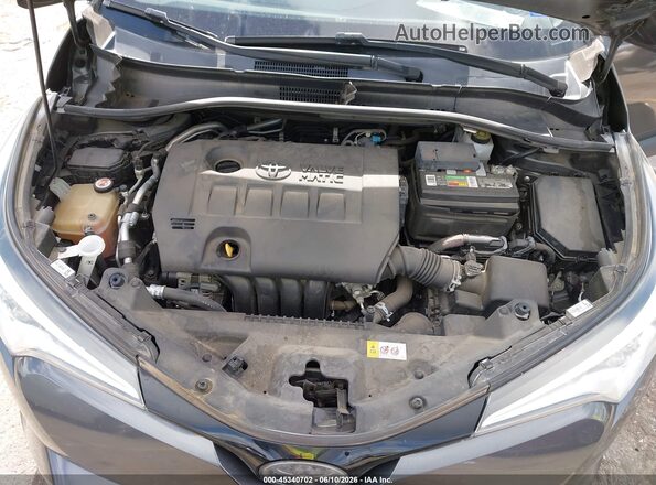 NMTKHMBX2JR010108 2018 TOYOTA C-HR Gray Rear view