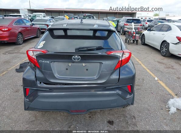 NMTKHMBX2JR010108 2018 TOYOTA C-HR Gray 