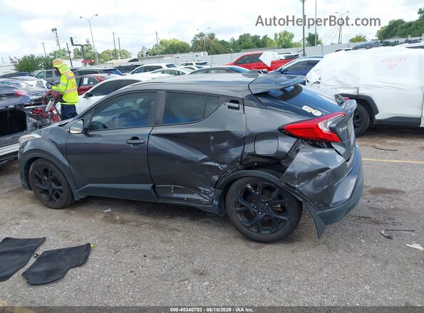 NMTKHMBX2JR010108 2018 TOYOTA C-HR Gray 360 interior view