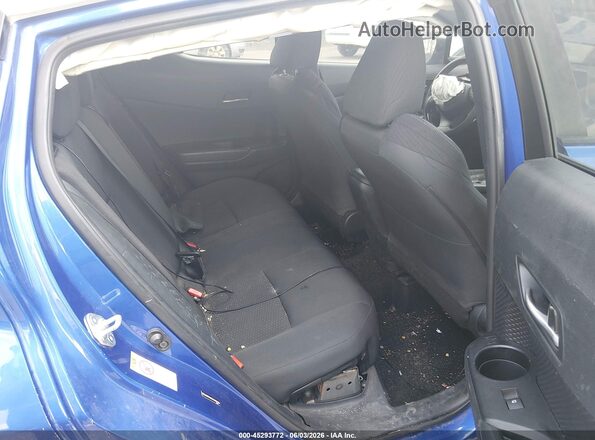 NMTKHMBX2JR051306 2018 TOYOTA C-HR Blue Vista de la etiqueta del VIN