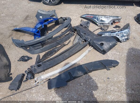 NMTKHMBX2JR051306 2018 TOYOTA C-HR Blue Vista del cuadro de instrumentos