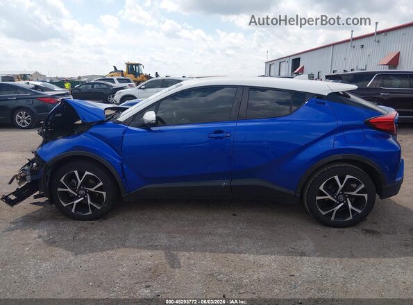 NMTKHMBX2JR051306 2018 TOYOTA C-HR Blue 
