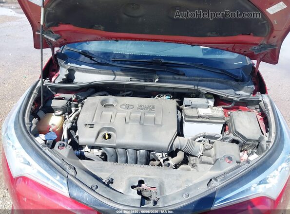 NMTKHMBX2JR051984 2018 TOYOTA C-HR Красный Вид сзади