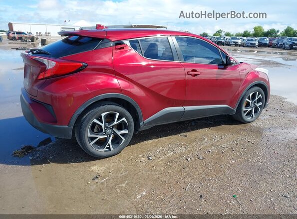 NMTKHMBX2JR051984 2018 TOYOTA C-HR Красный Задняя правая четверть