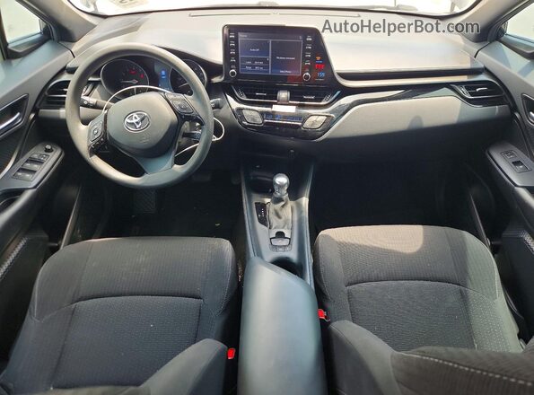 NMTKHMBX2KR091211 2019 TOYOTA C-HR Black Dashboard view
