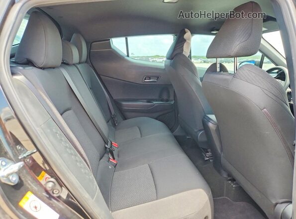 NMTKHMBX2KR091211 2019 TOYOTA C-HR Black Rear seats view