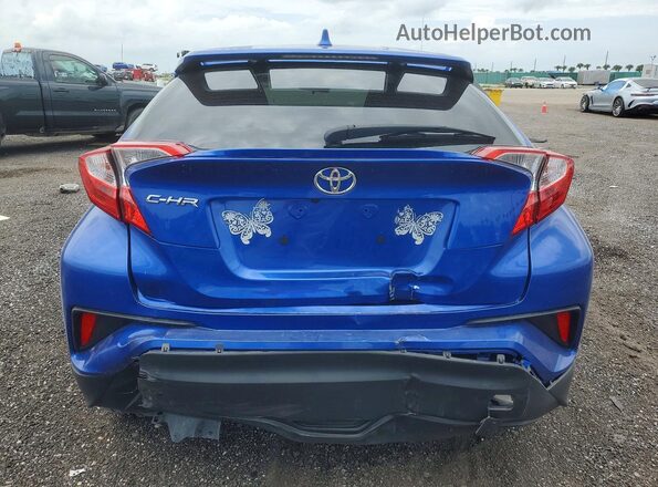 NMTKHMBX2LR112186 2020 TOYOTA C-HR Blue Rear view