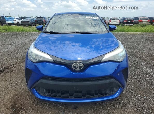 NMTKHMBX2LR112186 2020 TOYOTA C-HR Blue Front view