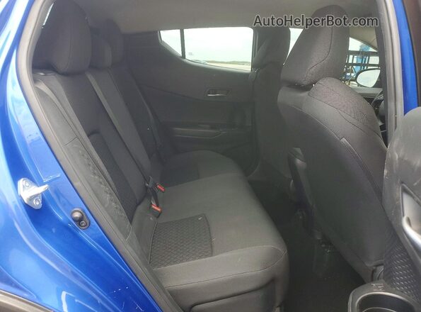 NMTKHMBX2LR112186 2020 TOYOTA C-HR Blue Rear seats view