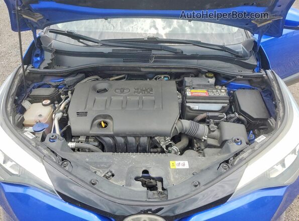 NMTKHMBX2LR112186 2020 TOYOTA C-HR Blue Rear interior view