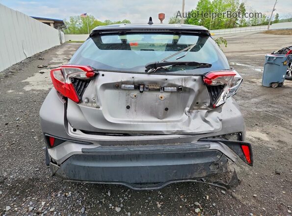 NMTKHMBX2LR114617 2020 TOYOTA C-HR Silver Rear view