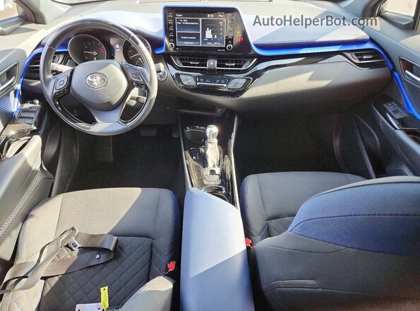 NMTKHMBX2MR121245 2021 TOYOTA C-HR Gray Widok deski rozdzielczej