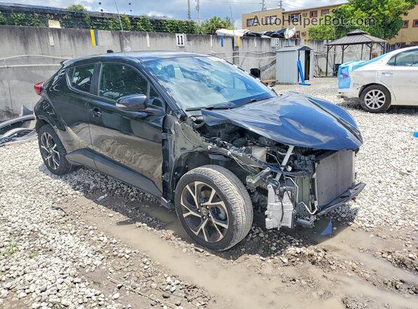 NMTKHMBX2MR133833 2021 TOYOTA C-HR Black Przód prawy